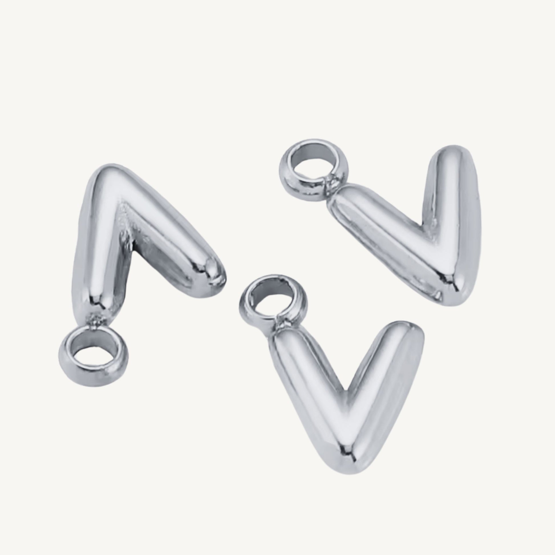 Mini Bubble Initial Charms