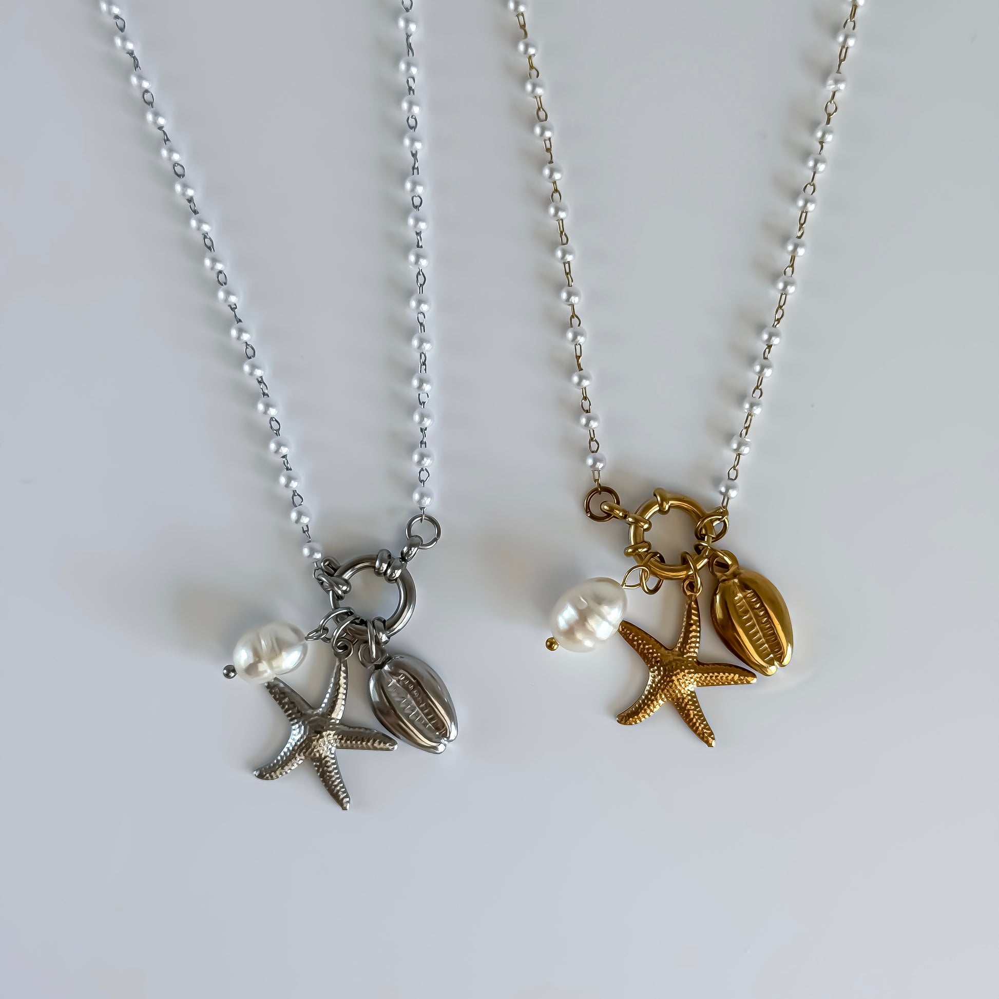 The Kelly Charm Carabiner Necklace