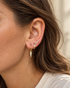 The Icon 925 sterling silver ear stack featuring Lily, Bea and Eloise Earrings