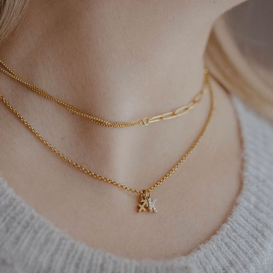 Initial Zodiac Necklace