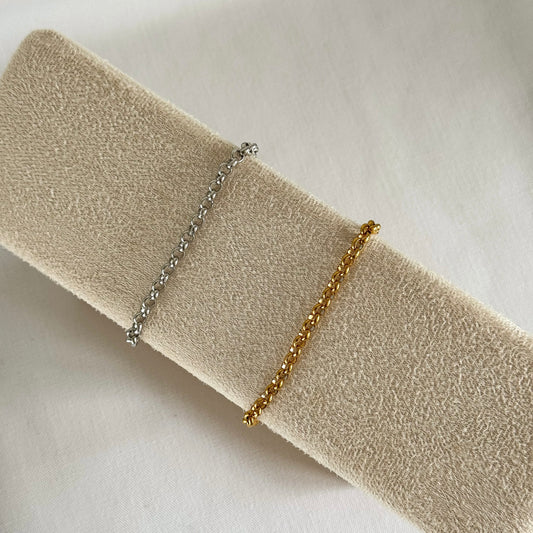 Rolo Multi Charm Bracelet