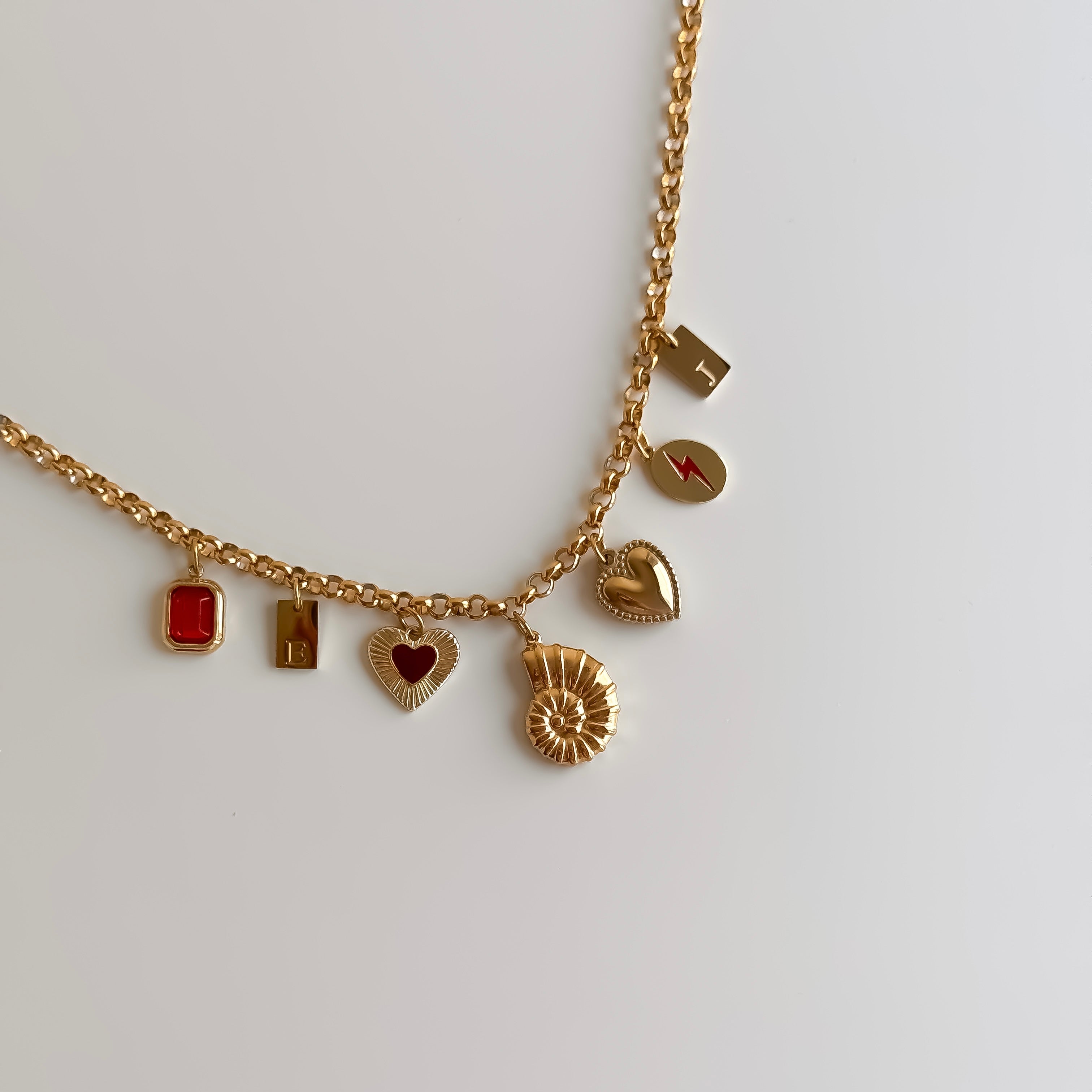 Rolo Multi Charm Chain