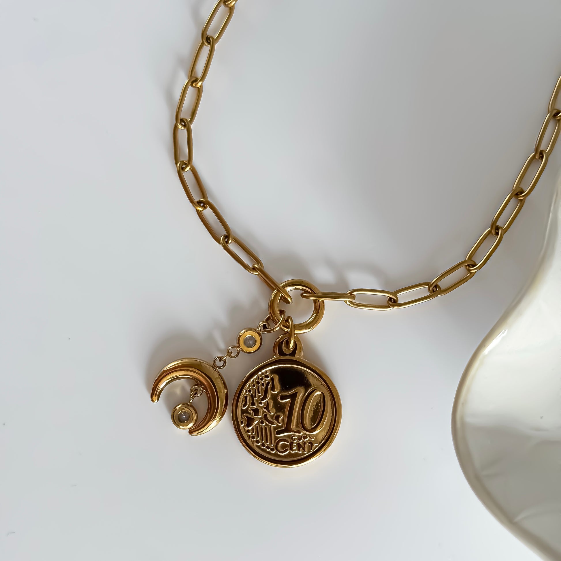 Luna Coin Charm Bracelet