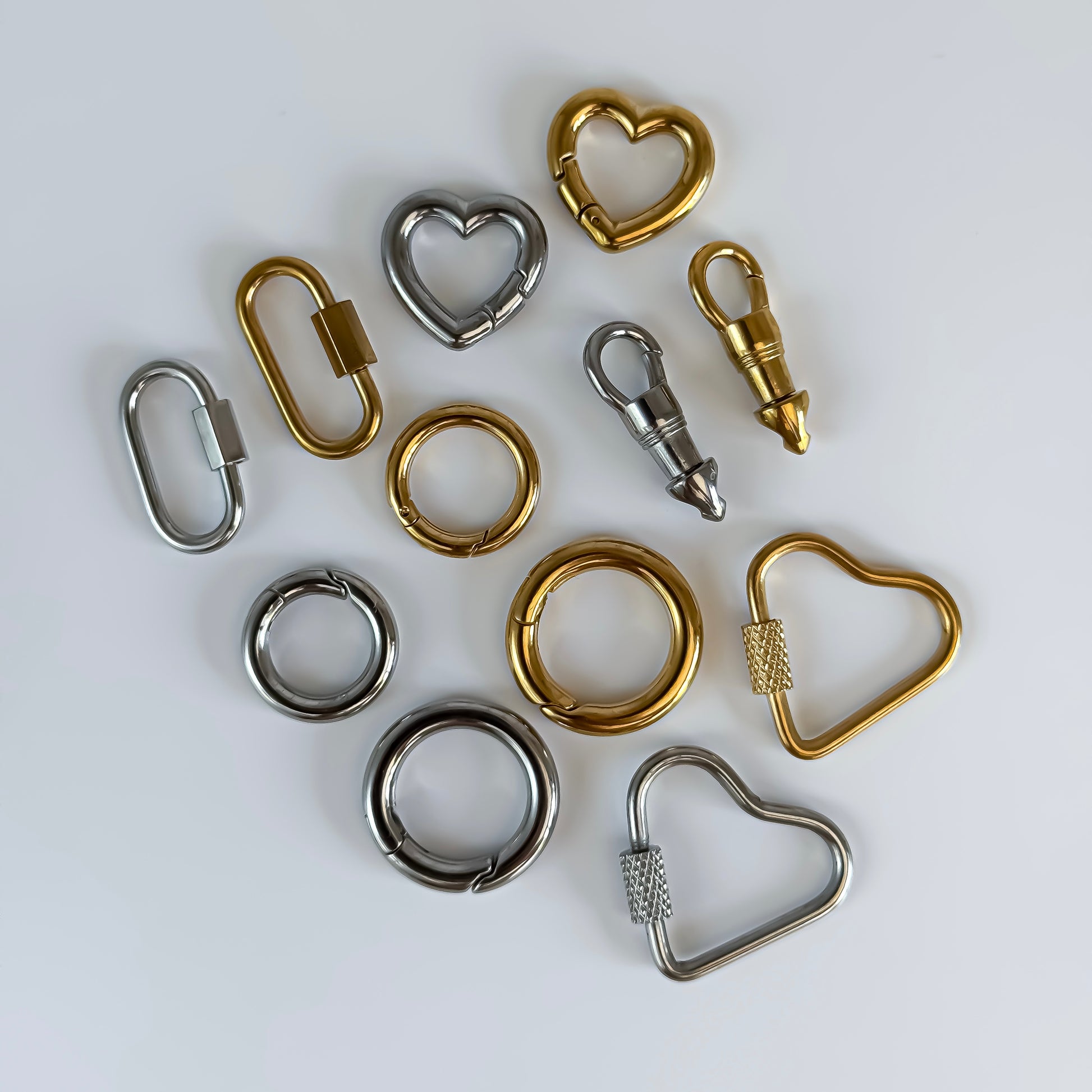 Curb Carabiner Necklace