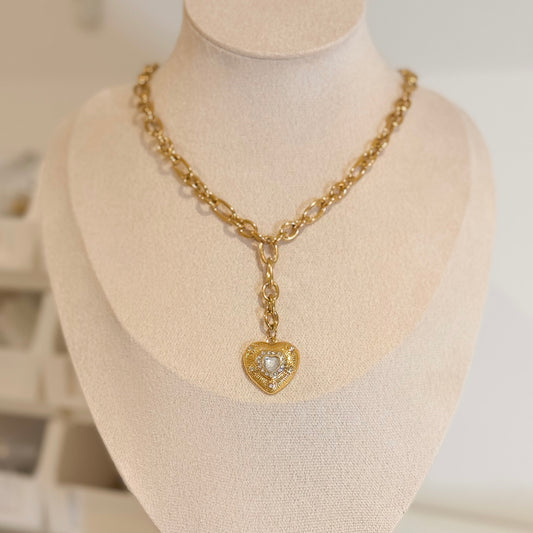 Heart Drop Necklace