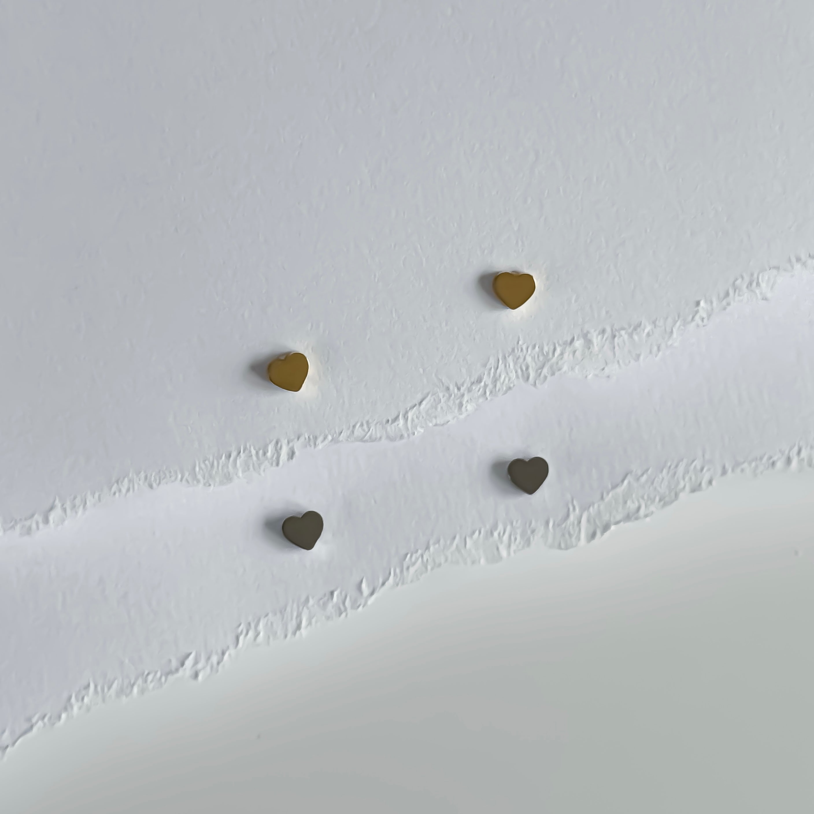 Mini Heart Studs