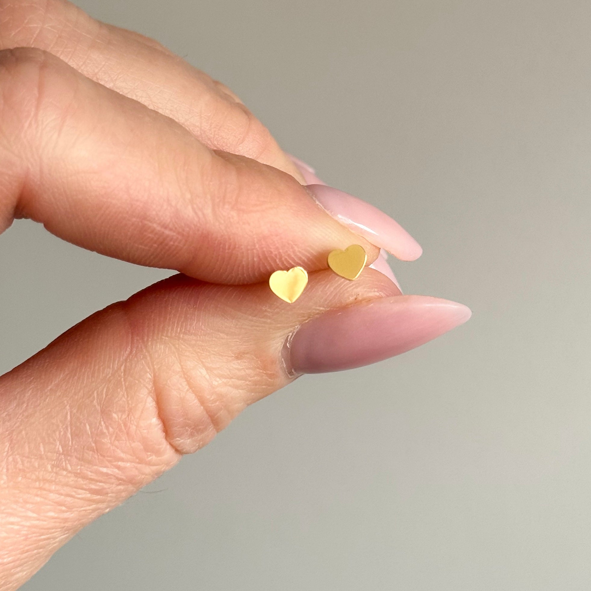 Mini Heart Studs