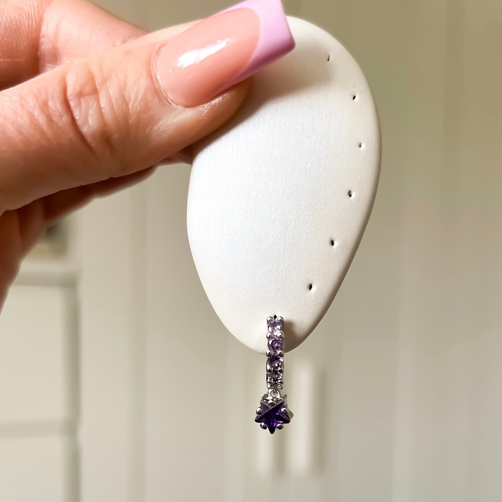 Dani Huggie Hoop Earrings