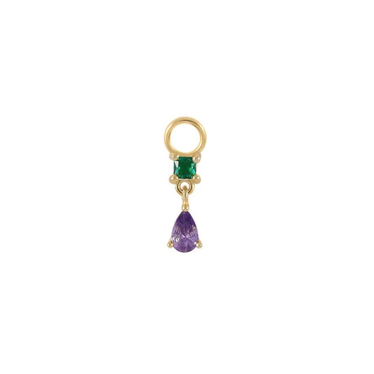 Green Purple Charm