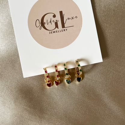 Estelle Huggie Hoop Earrings