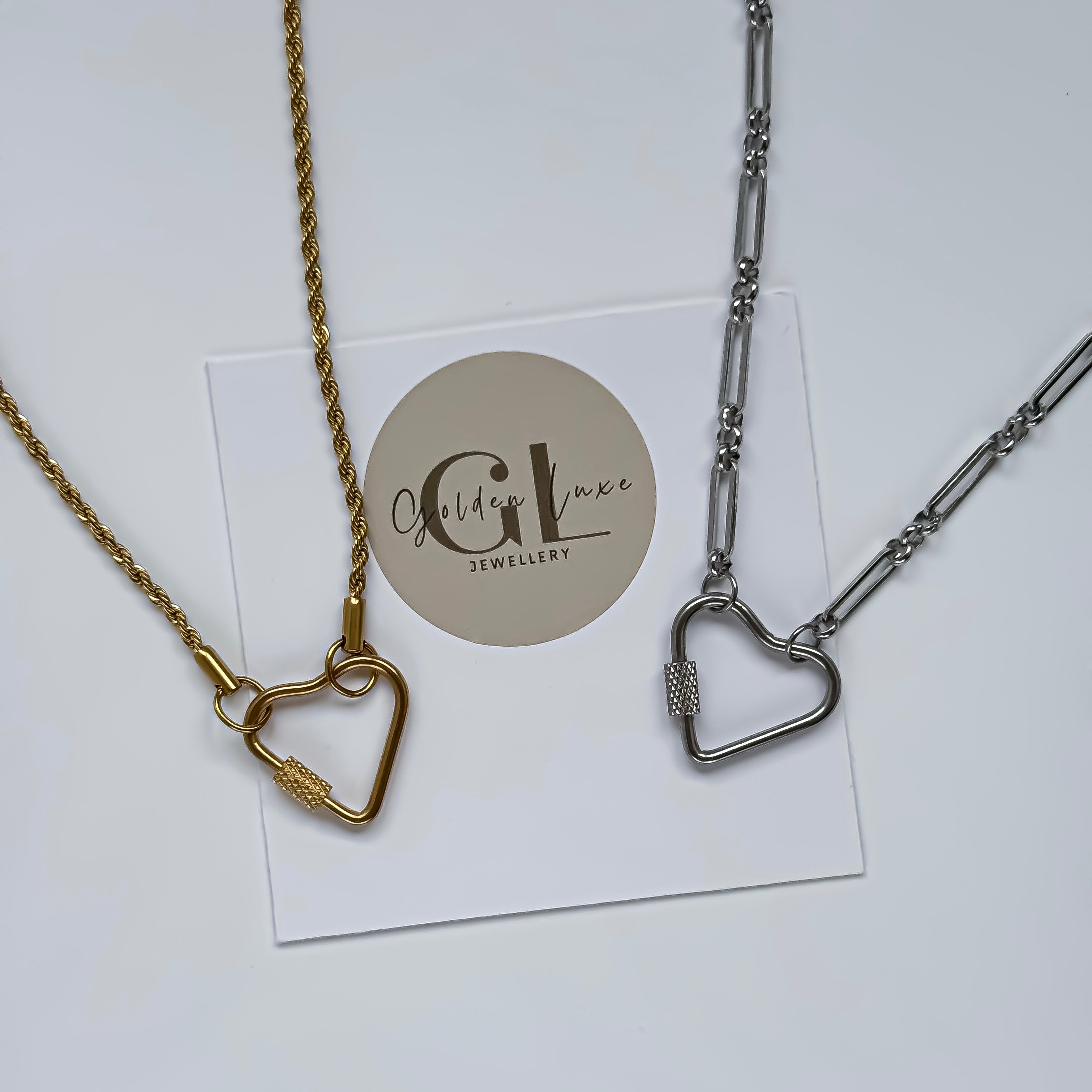 Heart Carabiner Clasp