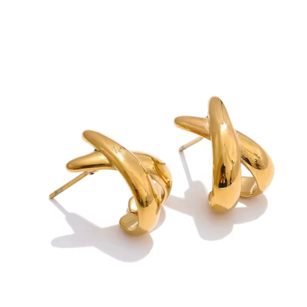 Criss Cross Earrings