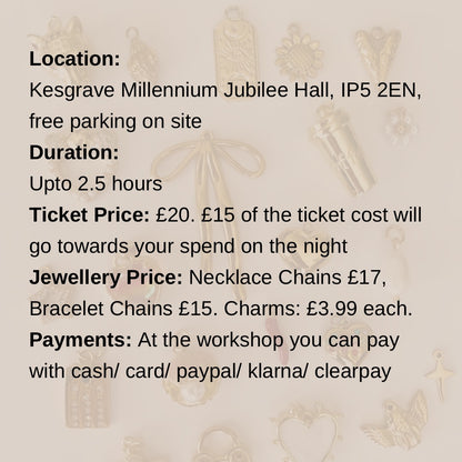 Charm Bar Workshop