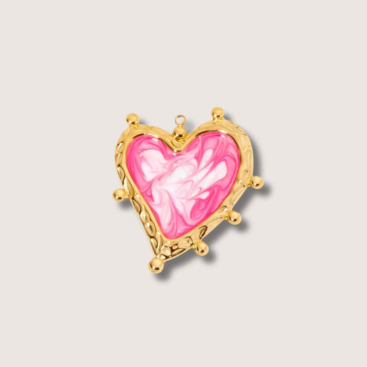 Large Heart Charms