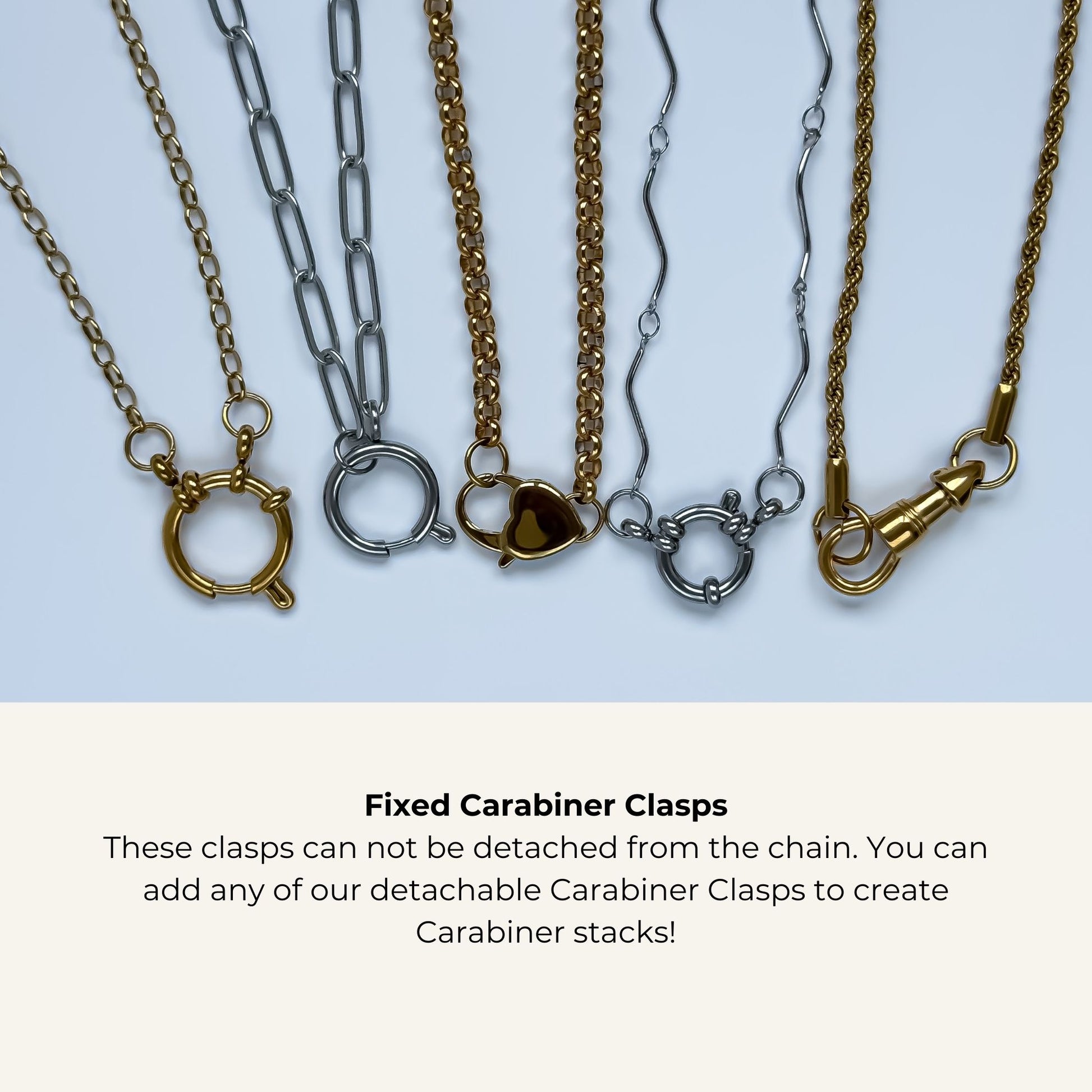 Rolo Carabiner Chain