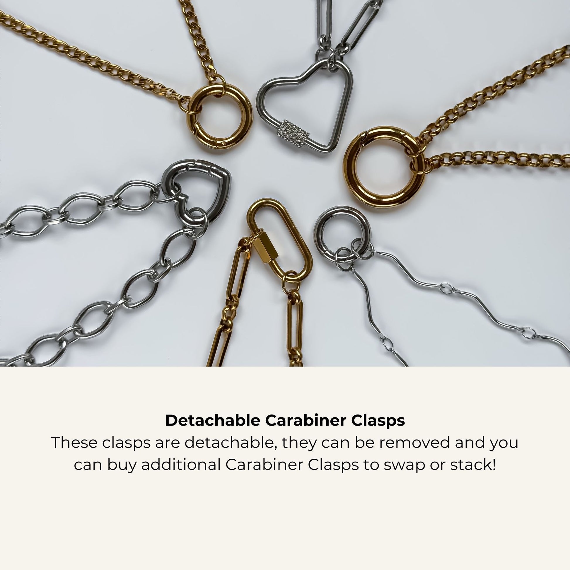 Rolo Carabiner Chain