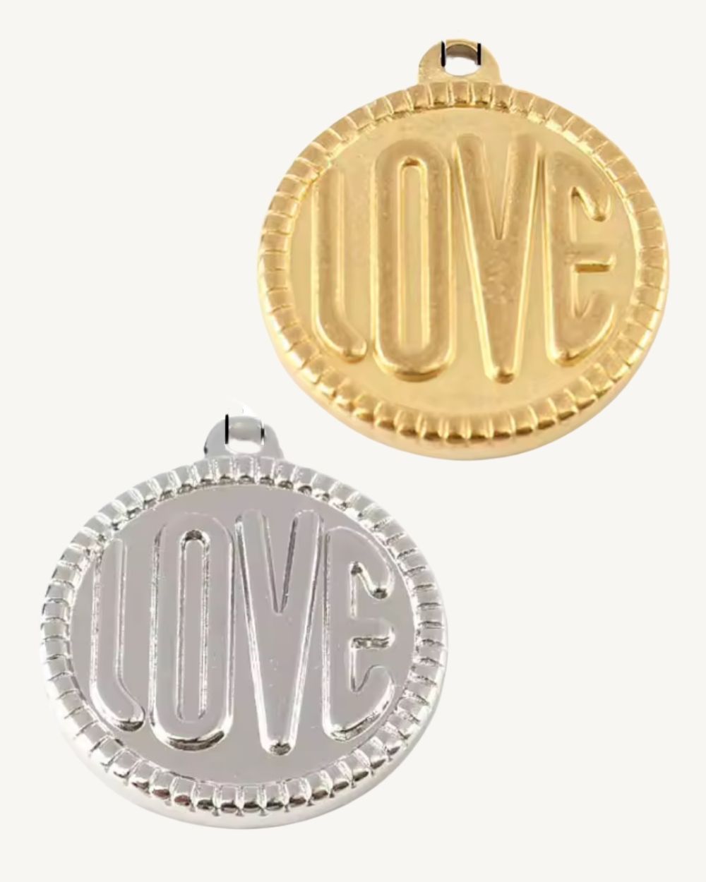 Love Coin Charms