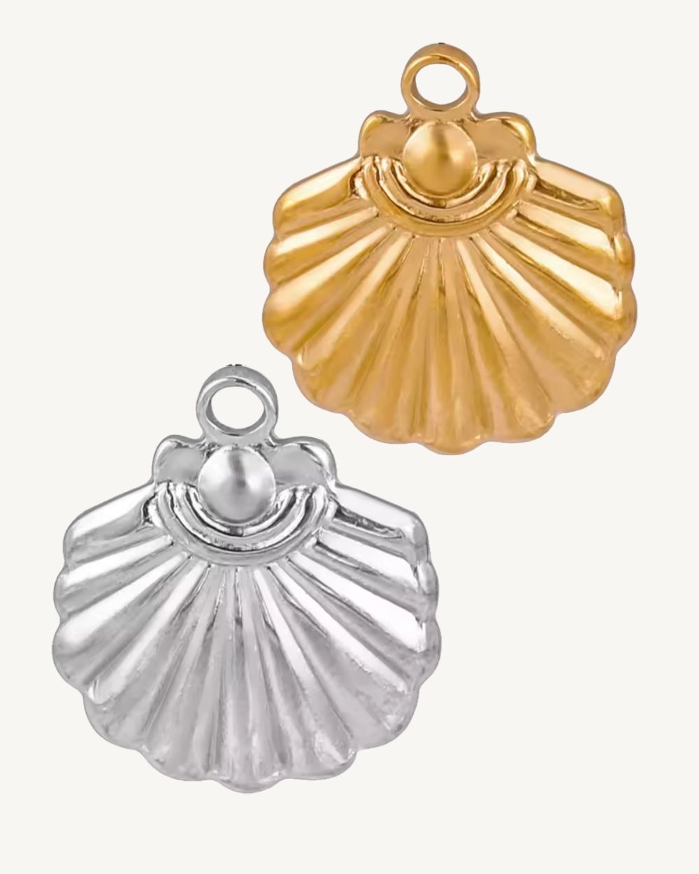 Scallop Shell Charms