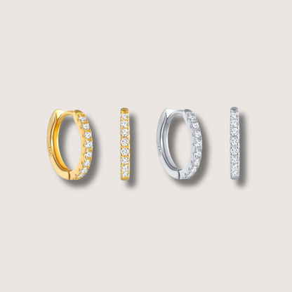 Chloe Huggie Hoop Earrings