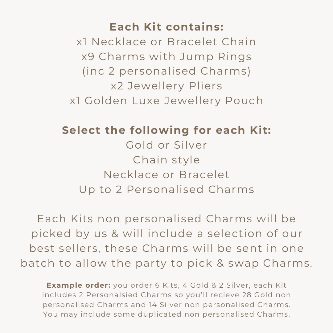 Hen Party Charm Kits