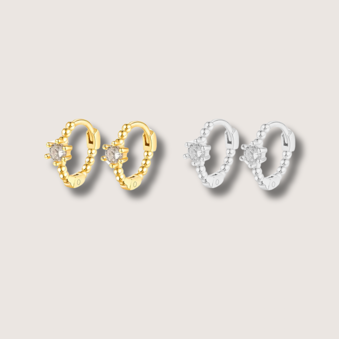 Bea Huggie Hoop Earrings