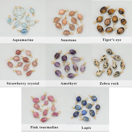 Natural Stone Charms