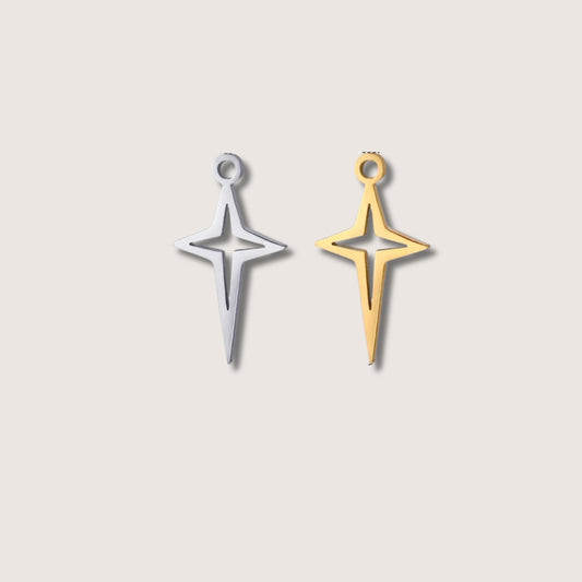 Open North Star Charms
