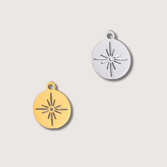 Star Disc Charms