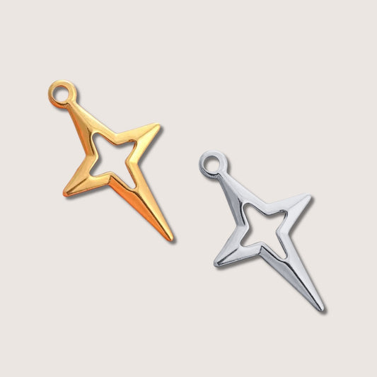 Hollow Star Charms