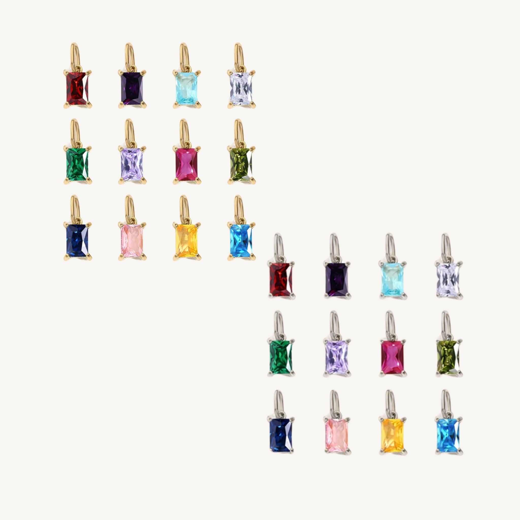 Birthstones Charms