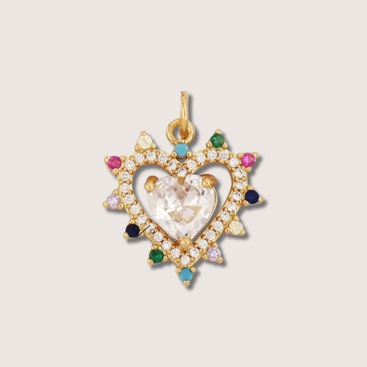 Lovers Heart Charms