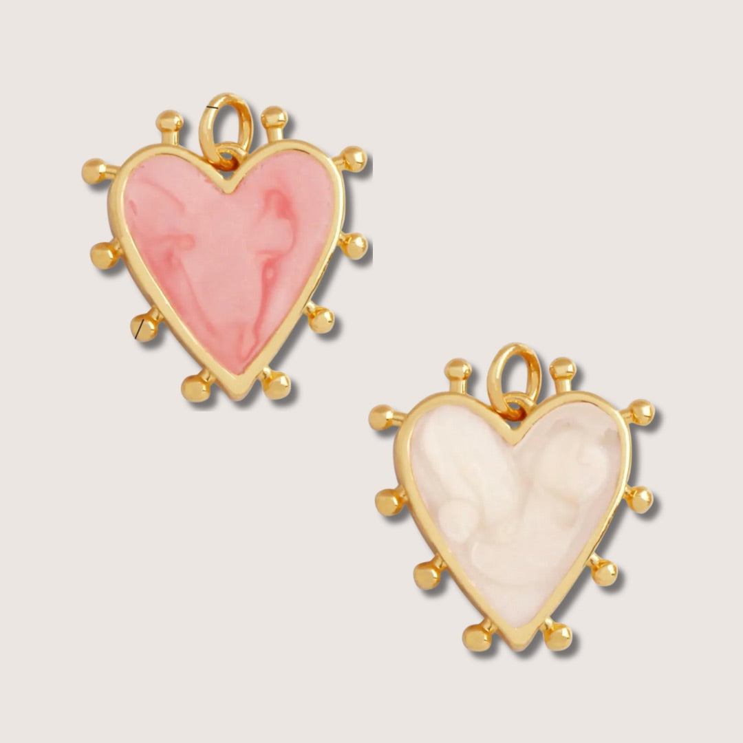 Cutie Heart Charms