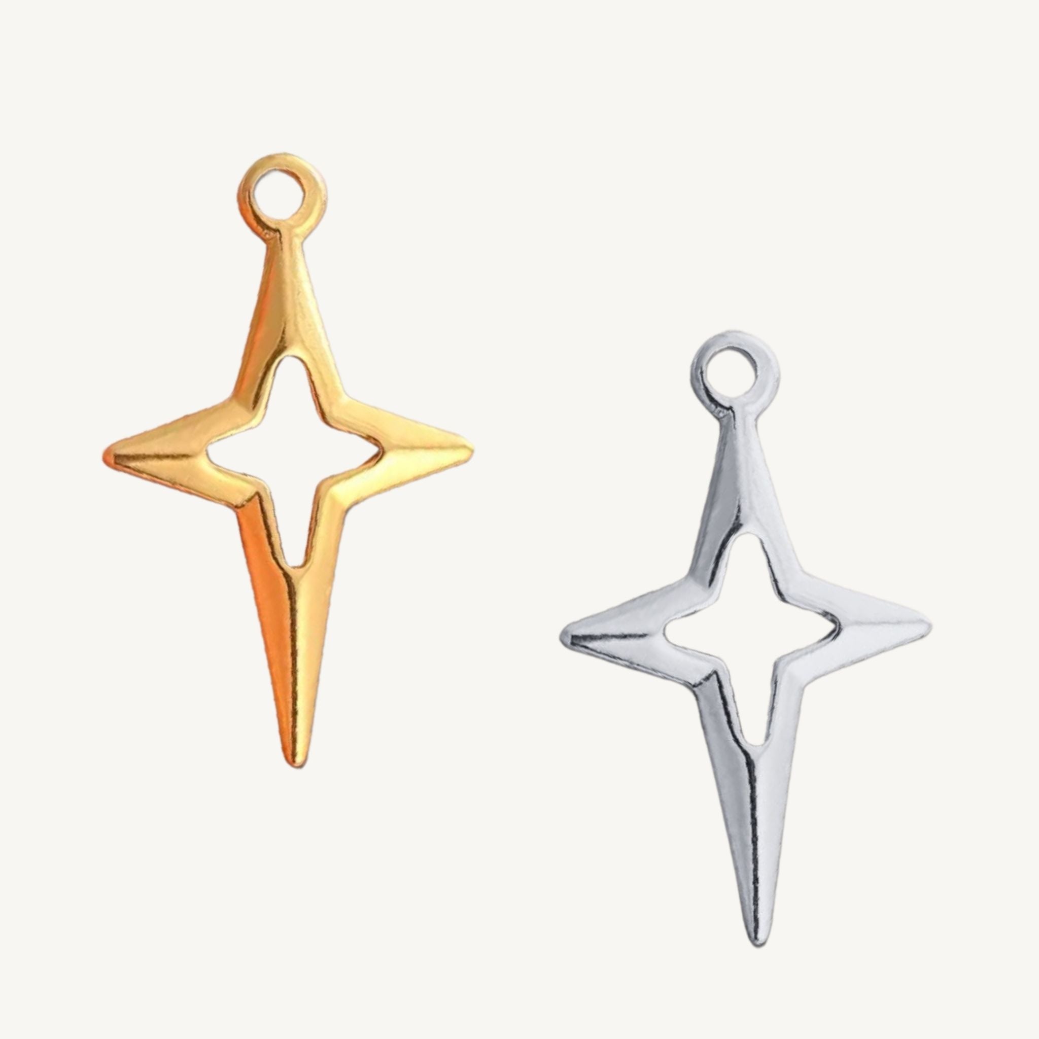 Hollow Star Charms