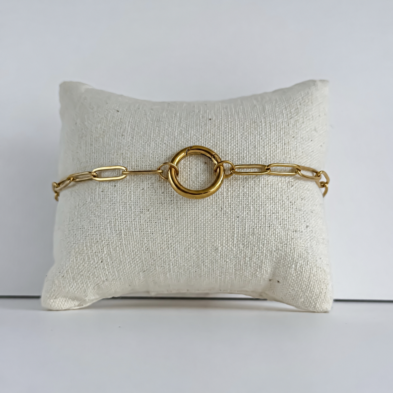 Paperclip Carabiner Bracelet