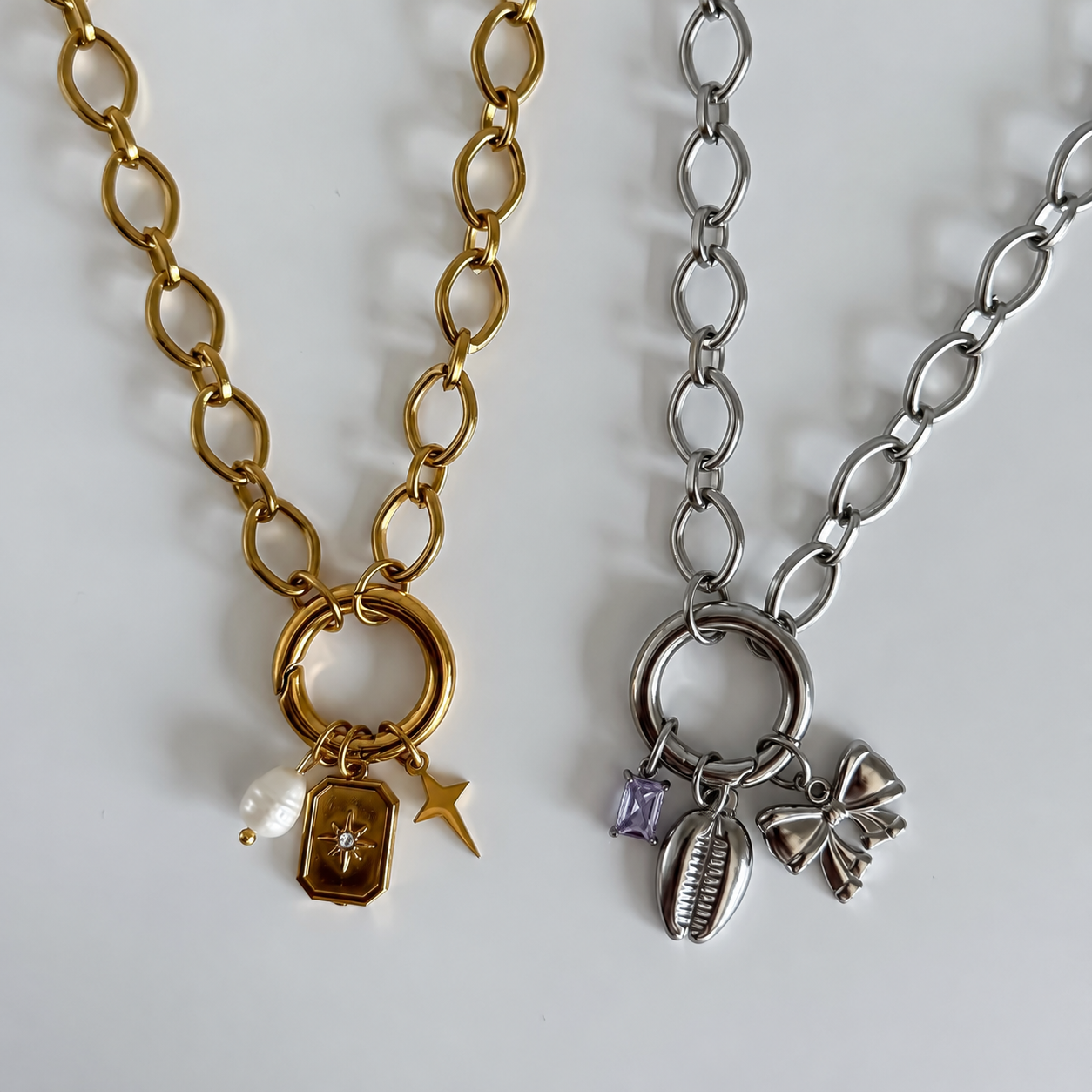 Oval Carabiner Necklace