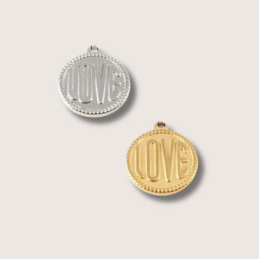 Love Coin Charms