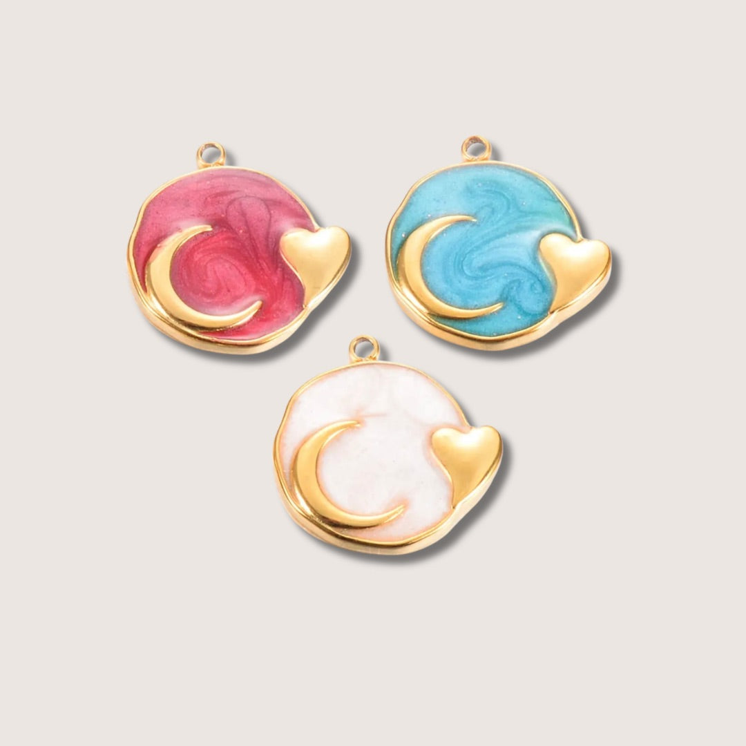 Moon Charms – Golden Luxe Jewellery