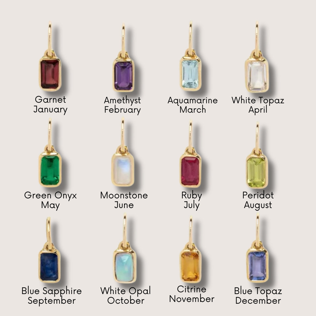 Birth Stones Charms