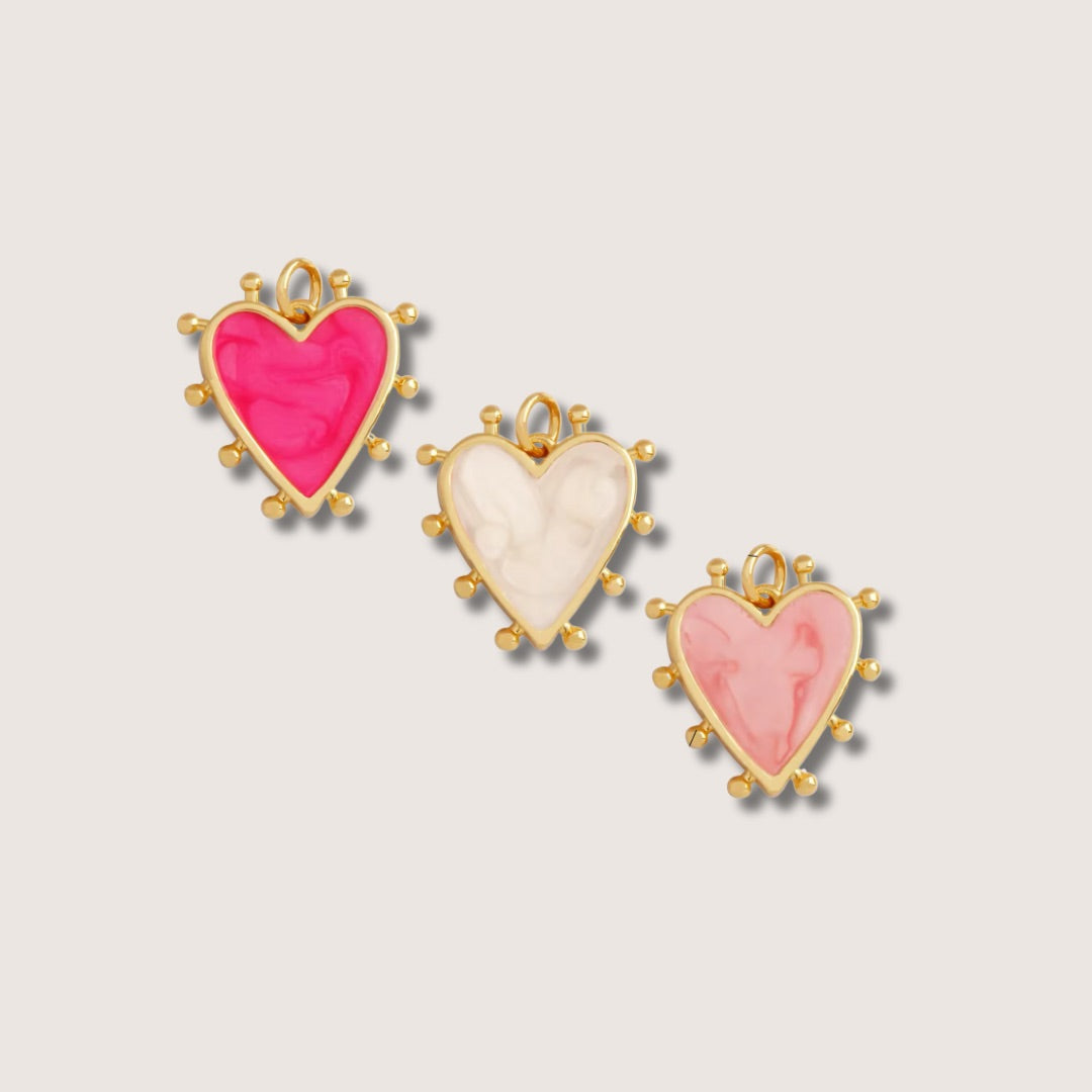 Cutie Heart Charms