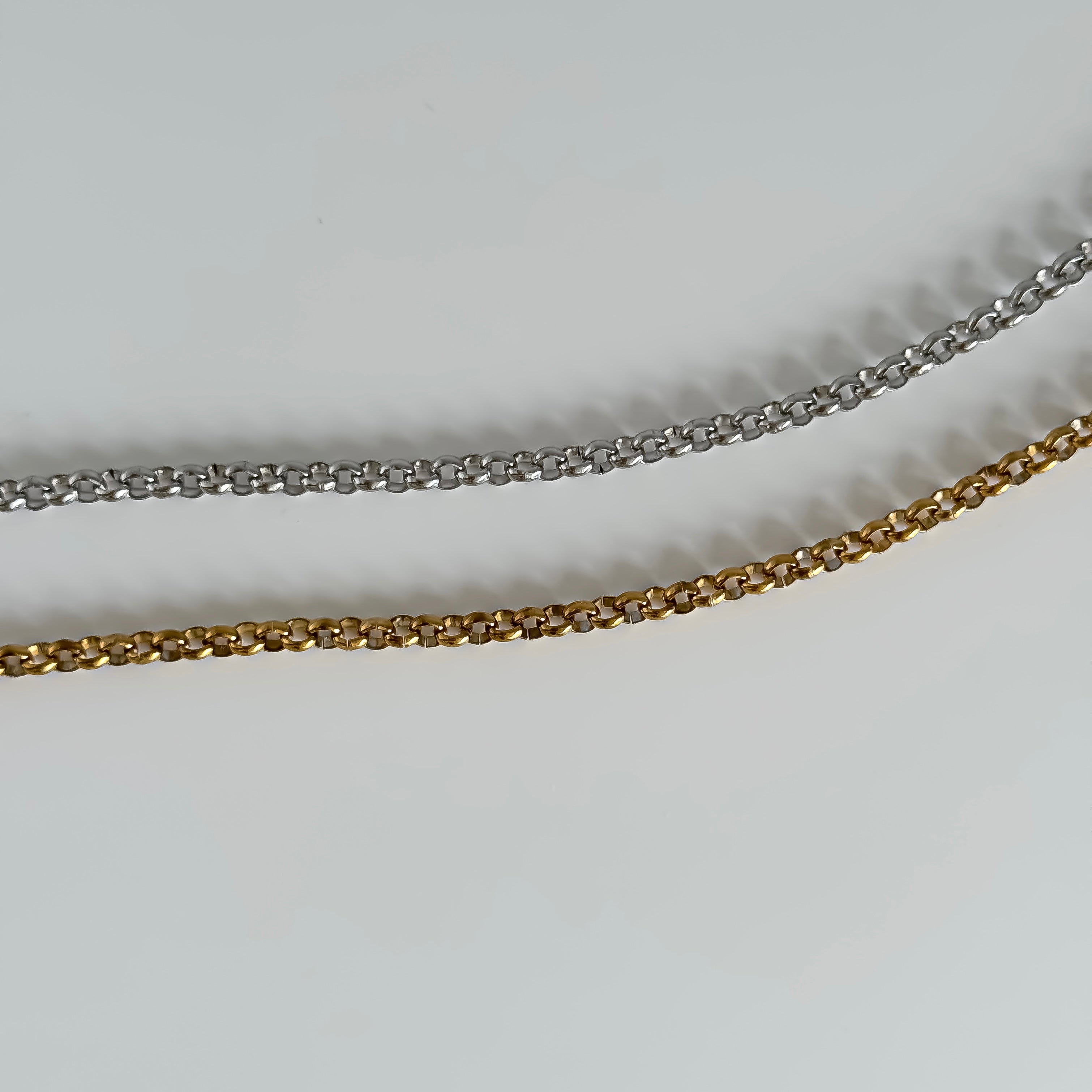 Rolo Chain Charm Necklace