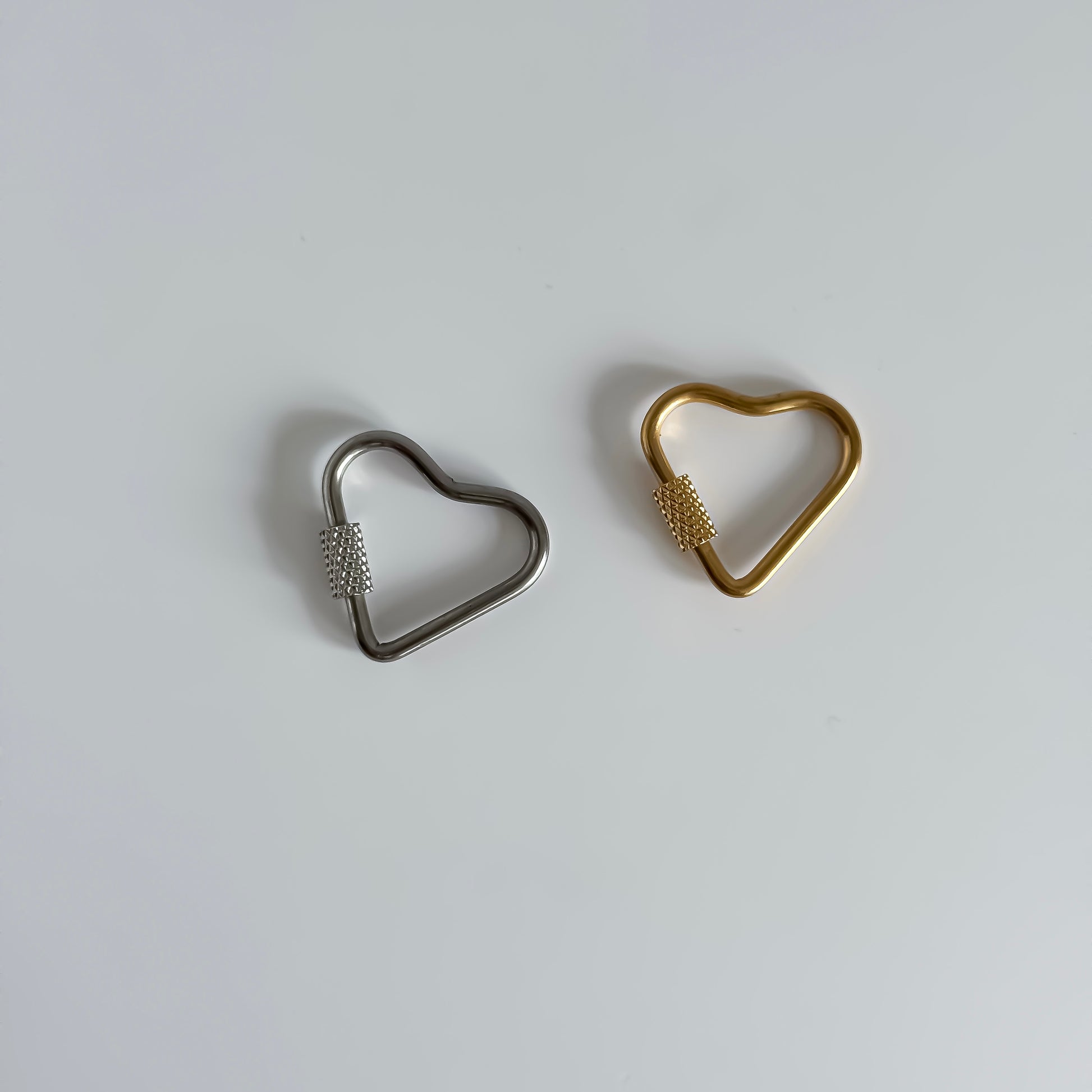 Heart Carabiner Clasp